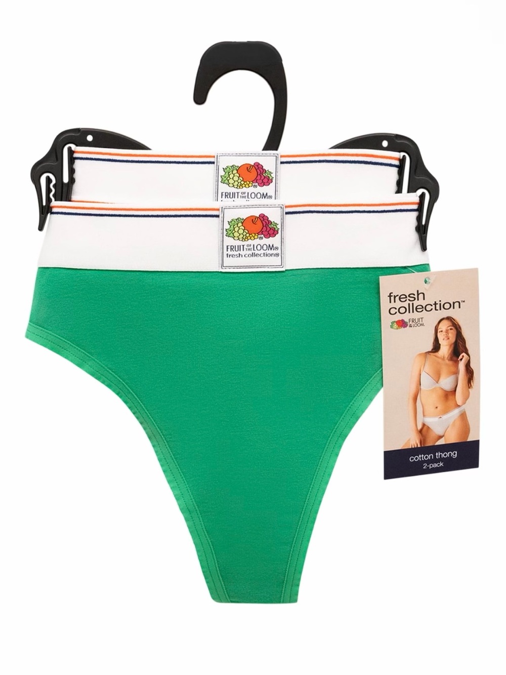 Cotton Thongs- 2 Pack